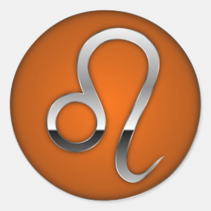 Leo - Dierenriem symbool Ronde Sticker