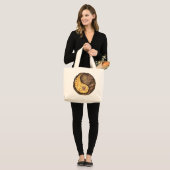 Leo & Earth Boar Grote Tote Bag (Voorkant (model))