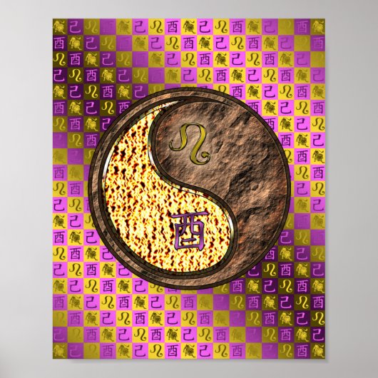 Leo & Earth Haan Poster (Voorkant)