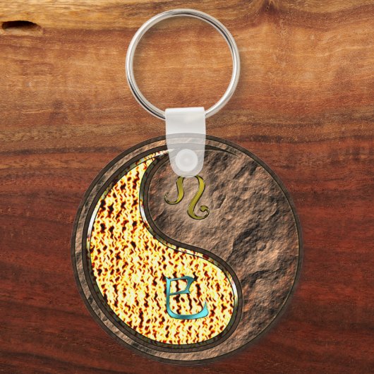 Leo & Earth Snake Sleutelhanger (Achterkant)