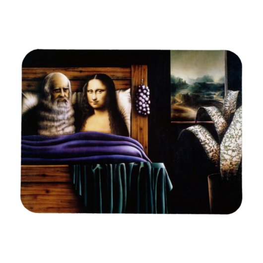 Leo en Mona Magneet (Horizontaal)