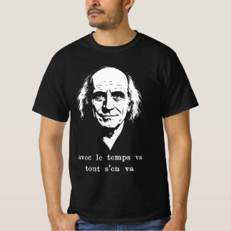 Léo Ferré – Avec le Temps – Portrait Vintage T-shirt