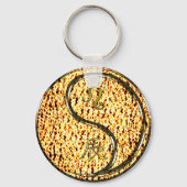 Leo & Fire Dragon Sleutelhanger (Achterkant)