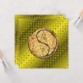 Leo & Fire Monkey Kaart (Voorkant / Achterkant in situ)