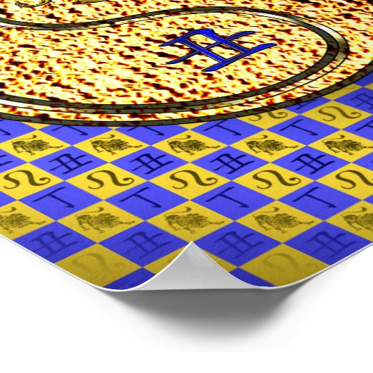 Leo & Fire Ox Poster (Hoek)