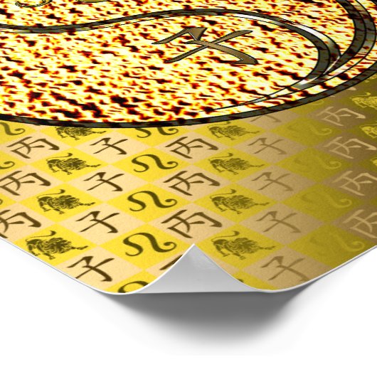 Leo & Fire Rat Poster (Hoek)