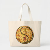 Leo & Fire Tiger Grote Tote Bag (Voorkant)