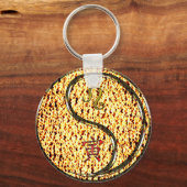 Leo & Fire Tiger Sleutelhanger (Voorkant)