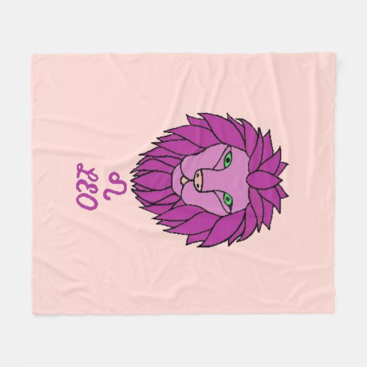 Leo Fleece Blanket (Voorkant (Horizontaal))