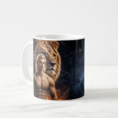 Leo Homme Astrological Coffee Mug (Devant gauche)