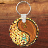 Leo & Hond Sleutelhanger (Achterkant)