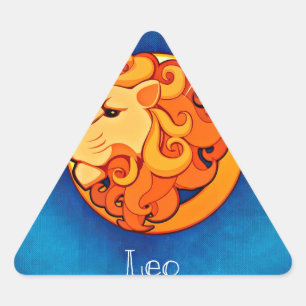 leo horoscoop driehoek sticker