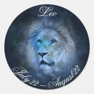 Leo Horoscope Sign Lion Symbol Astrology Sticker