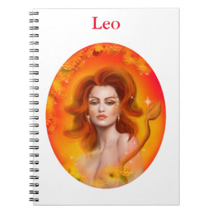 Leo Horoscope Zodiac Fantasy Notitieboek