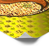 Leo & Hout Aap Poster (Hoek)