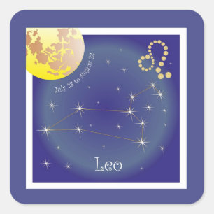 Leo July 23 à août 22 autocollants