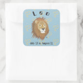 Leo July 23 à août 22 Stickers (Sac)
