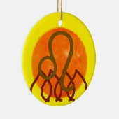 Leo Keramisch Ornament (Rechts)