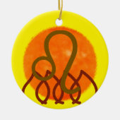 Leo Keramisch Ornament (Voorkant)