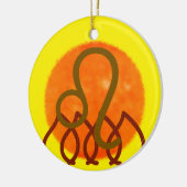 Leo Keramisch Ornament (Links)