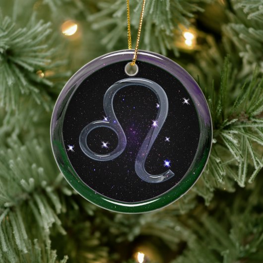 Leo Keramisch Ornament (Boom)