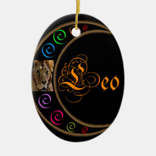 Leo Keramisch Ornament