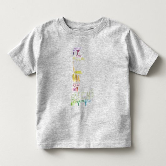 Leo-kleurschema Kinder Shirts (Voorkant)