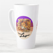 LEO LE LION LATTE MUG MODÈLE (Angle gauche)