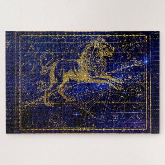 leo le puzzle de la constellation des lions (Horizontal)