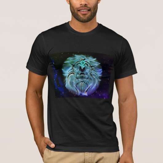 leo le t-shirt du lion zodiaque (Devant)