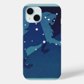 Leo Leeuw Constellation Zodiac Astrologie Case-Mate iPhone Case (Achterkant)