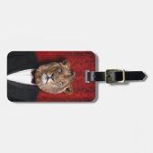 Leo Lion in Koning van het Oerwoud Tuxedo Bagagelabel (Voorkant horizontaal)