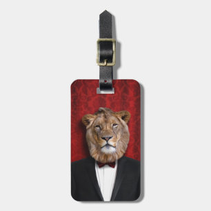 Leo Lion in Koning van het Oerwoud Tuxedo Bagagelabel