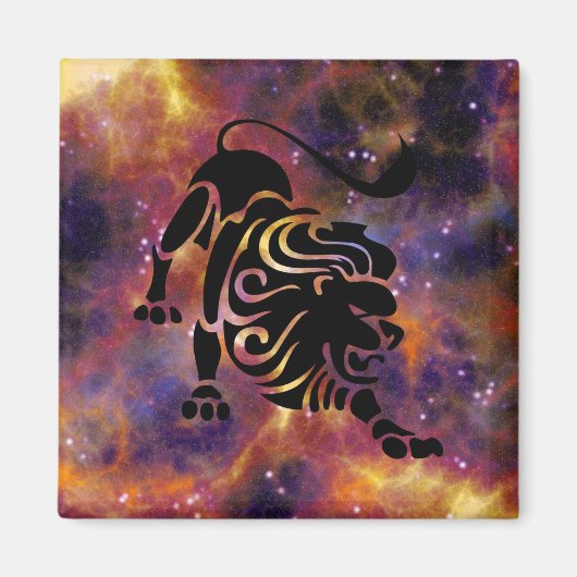 leo lion magnet magneet (Voorkant)