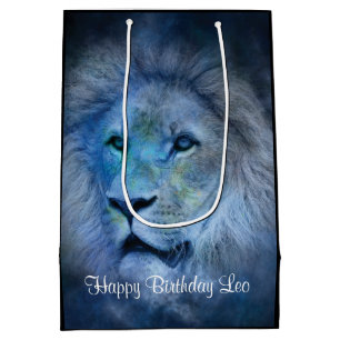 Leo Lion MGB Happy Birthday Medium Cadeauzakje