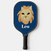 Leo Lion, Pickleball Paddle (Achterkant)