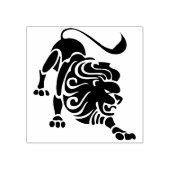 Leo Lion Zodiac Art Stempel (Afrduk)