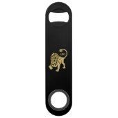 Leo Lion Zodiac Noir (Dos)