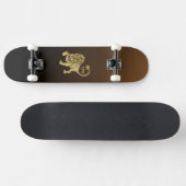 Leo Lion Zodiac Skateboard (Horizontaal)