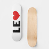 Leo Love Skateboard (Recto)
