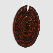 Leo Mandala Acrylic Ornament (voorkant)