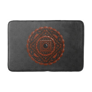 Leo Mandala Bath Mat