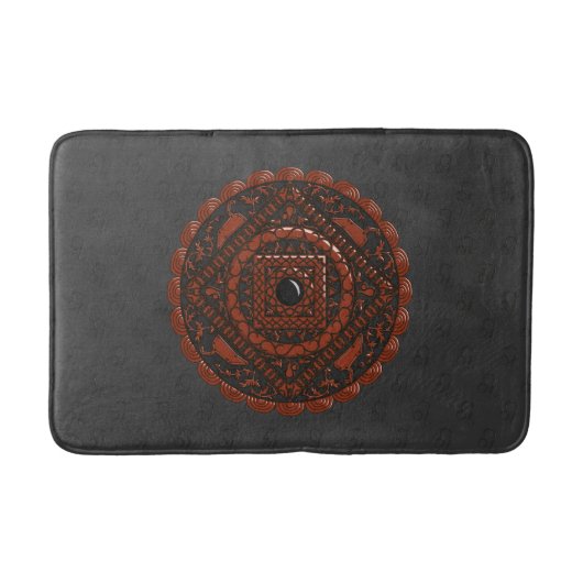 Leo Mandala Bath Mat (Voorkant)