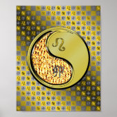 Leo & Metaal Konijn Poster (Voorkant)