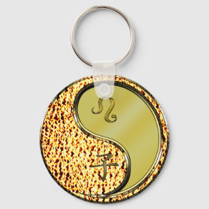 Leo & Metaal Rat Sleutelhanger