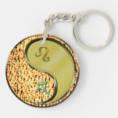 Leo & Metal Dog Sleutelhanger (Achterkant)