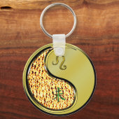 Leo & Metalen Geit Sleutelhanger (Voorkant)