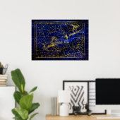 leo minor constellation poster (Thuiskantoor)