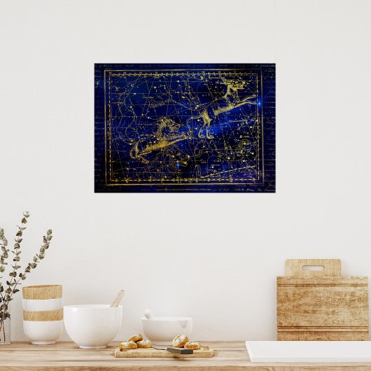 leo minor constellation poster (Keuken)