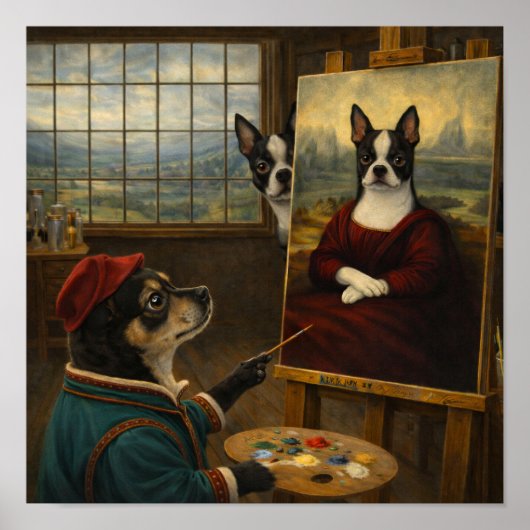 "Leo & Mona" Poster (Voorkant)